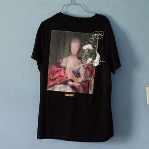 Off-White Marina de Silva Black Tee - Size Medium